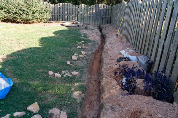 Trench Drain Installation in Fort Smith