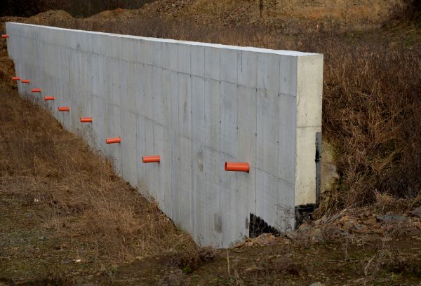 Hillside Drainage Installation in Fort Smith