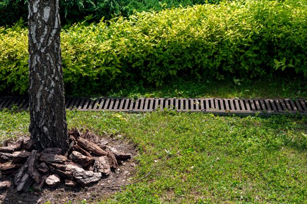 Garden Drainage Installation in Fort Smith