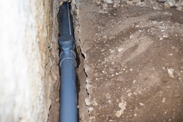 Drain Line Installation in Fort Smith