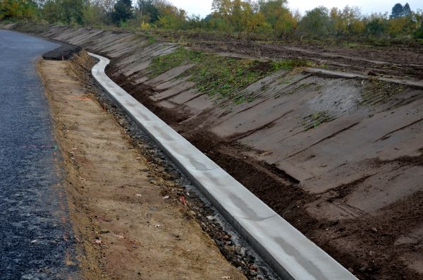 Slope Drainage Installation in Fort Smith