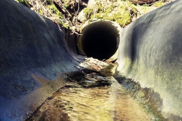 Drainage Swale Installation in Fort Smith