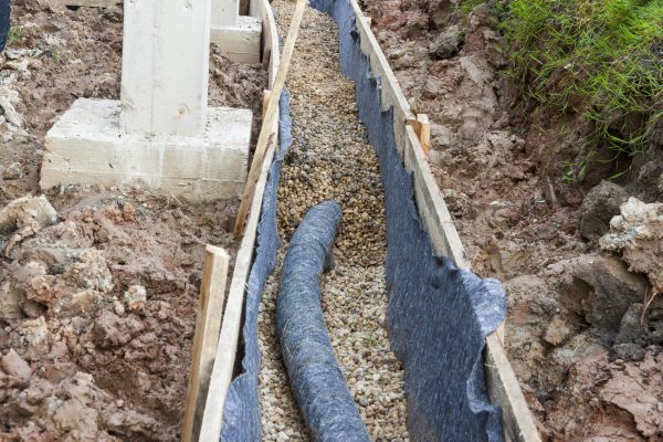French Drain Installation in Fort Smith